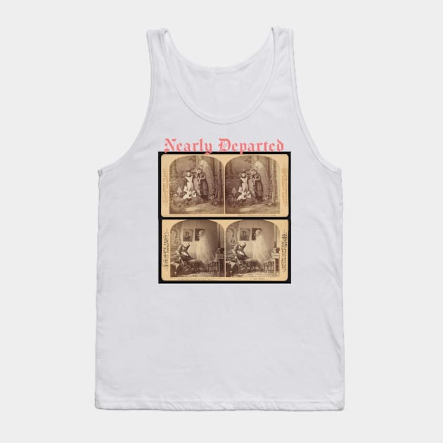 Antique Ghost Photo Tank Top by Scary Stories from Camp Roanoke